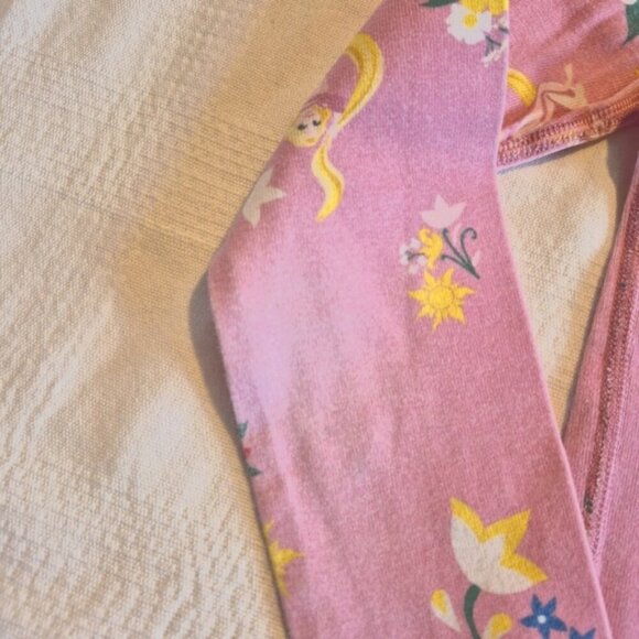 Hanna Andersson girls size 140 or 10 Disney pink pajama set, GUC for fade - Picture 9 of 12